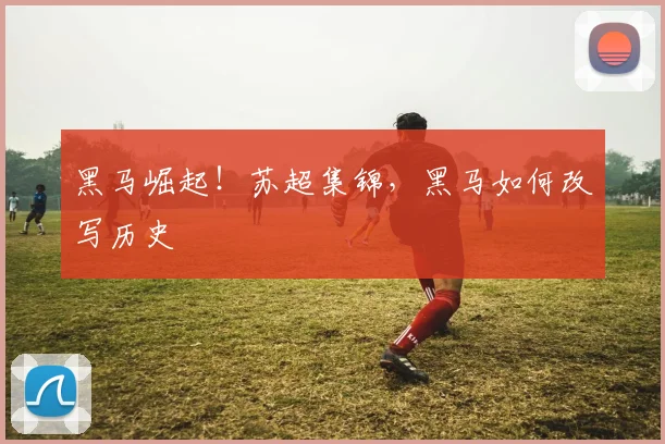 黑马崛起！苏超集锦，黑马如何改写历史